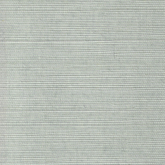 close up of Mint Green Grasscloth Wallpaper