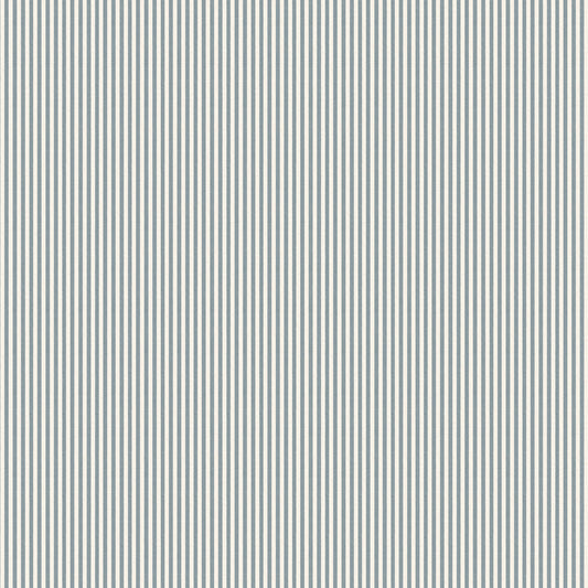 Louisa Harbor custom fabric with crisp, structured deep blue stripes, balancing traditional charm and modern versatility.