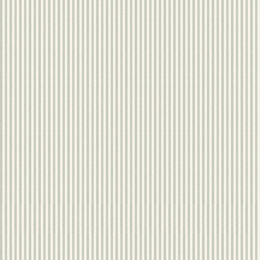 Louisa Sage custom stripe fabric in soft muted green by Pepper Home, ideal for custom-made layering and curtains.