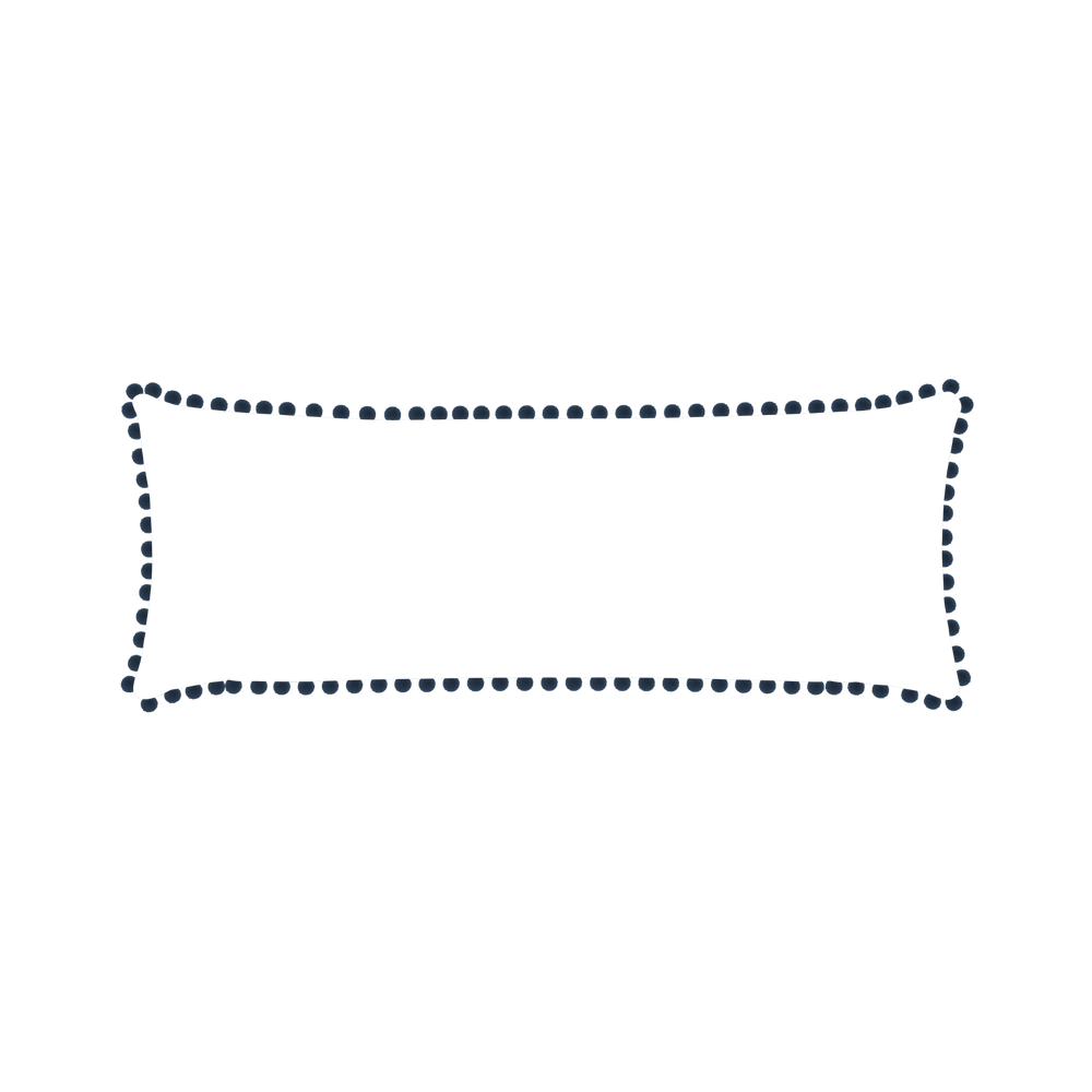 Xl-lumbar ruby moss custom pillow with c on white background