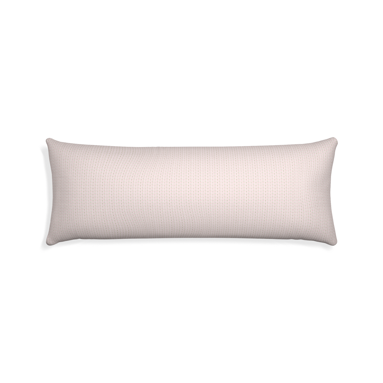 Xl-lumbar loomi pink custom pink geometricpillow with none on white background