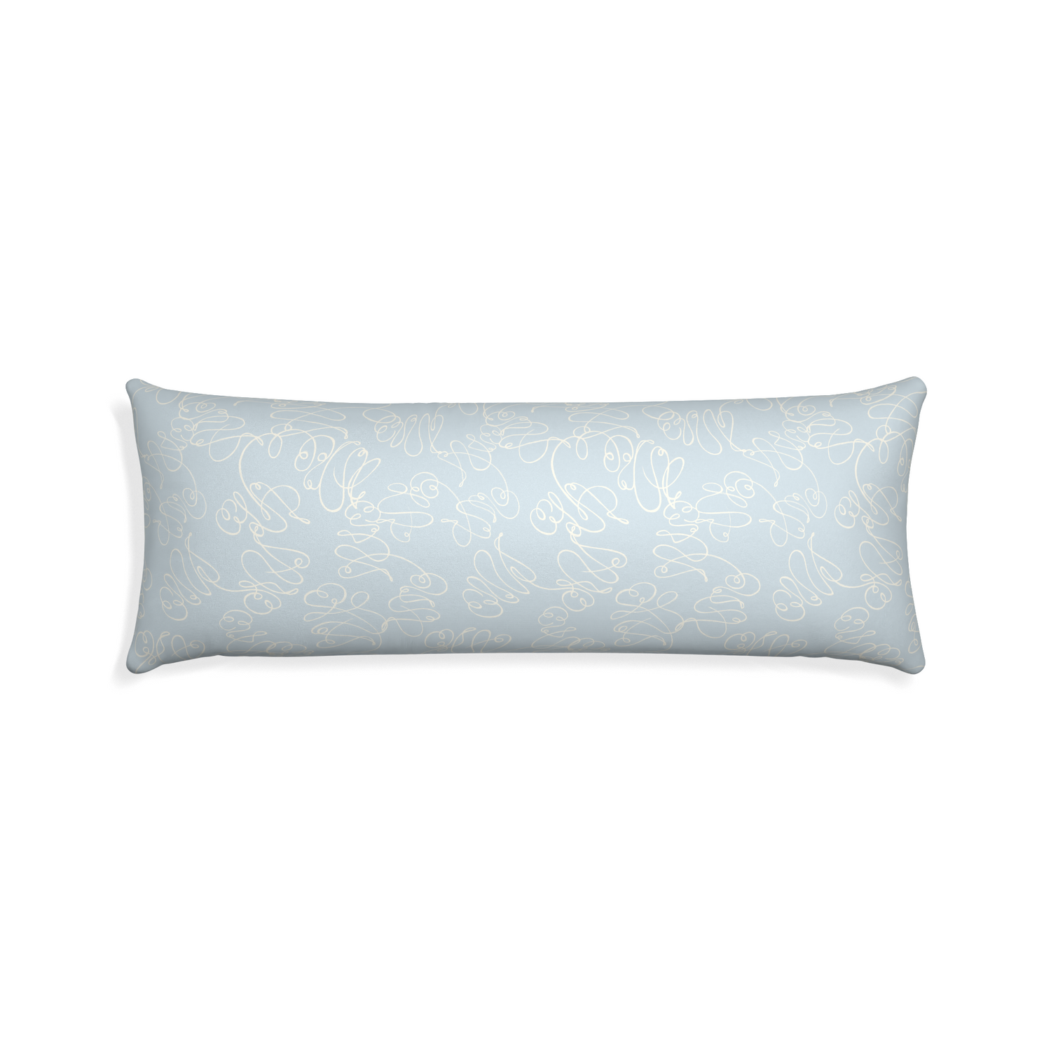 Xl-lumbar mirabella custom powder blue abstractpillow with none on white background
