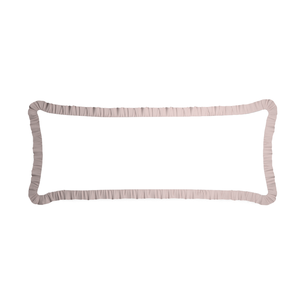 Xl-lumbar gemma pear custom pillow with o on white background