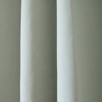 Sage Green Curtain Close-up