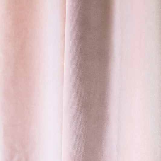 Pink Velvet Curtain Close-Up