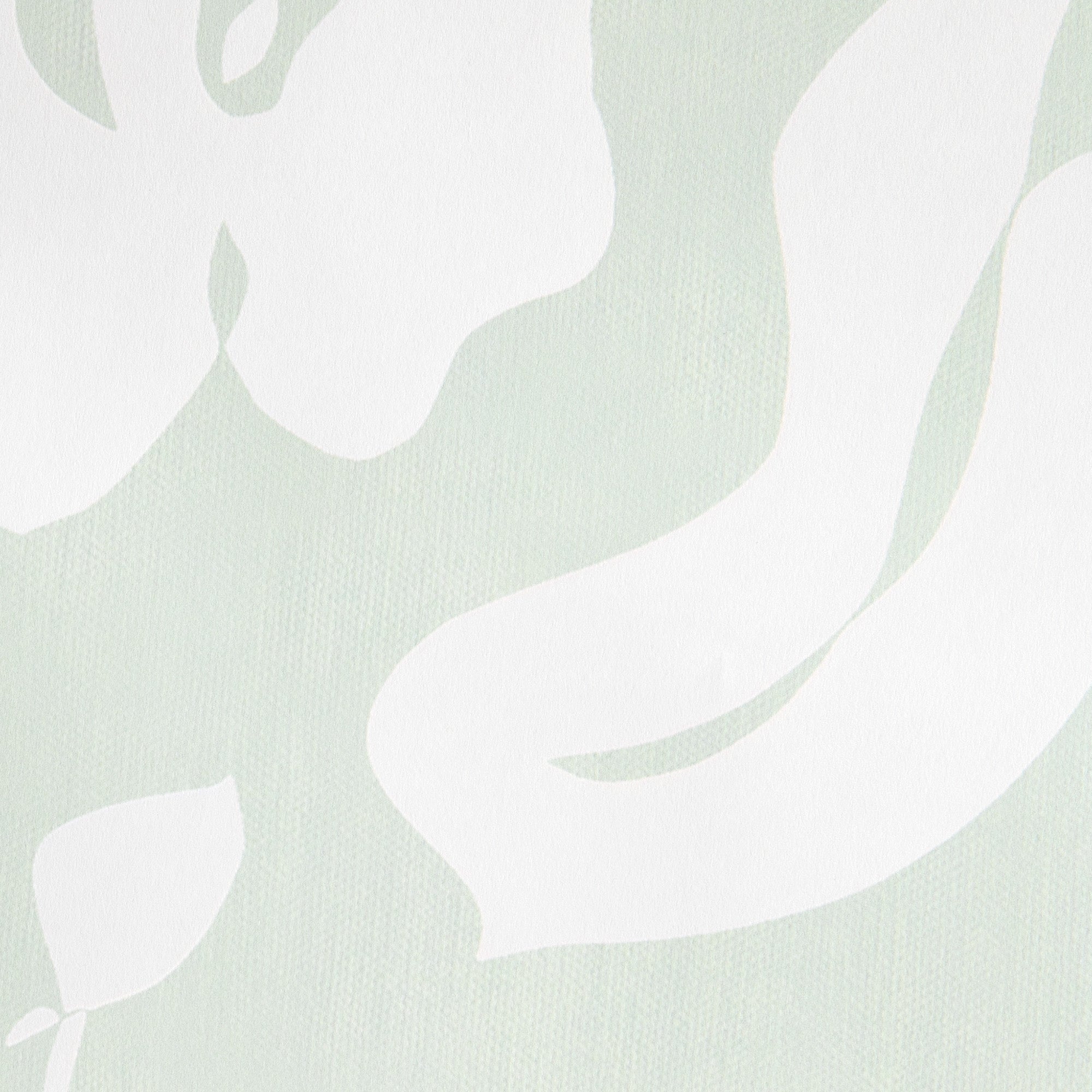 Mint Green Solid Fabric, Wallpaper and Home Decor