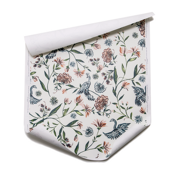 Cream Chinoiserie Wallpaper