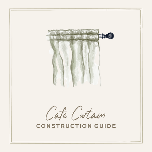 Cafe Curtain Construction Guide
