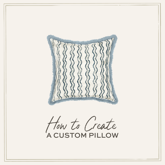 How To Create A Custom Pillow