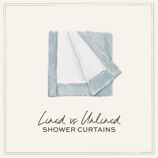 Lined vs. Unlined Shower Curtains