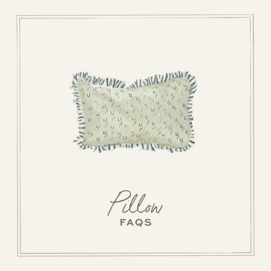 Pillow FAQs