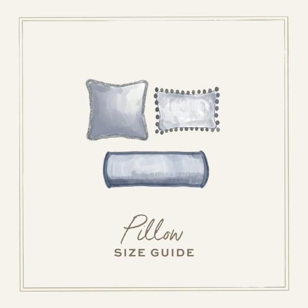 Throw Pillow Size Guide