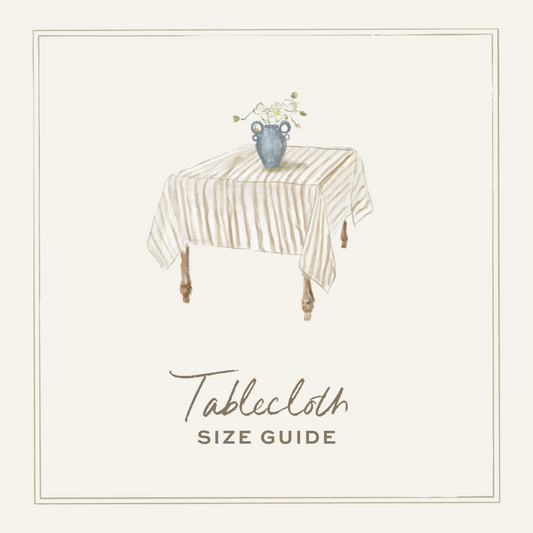 Tablecloth Size Guide