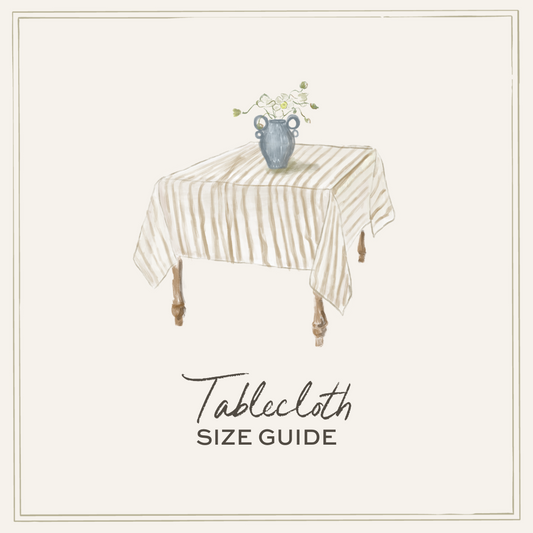 Tablecloth Size Guide