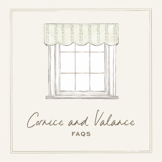 Cornice and Valance FAQs