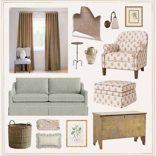 English Countryside Living Room