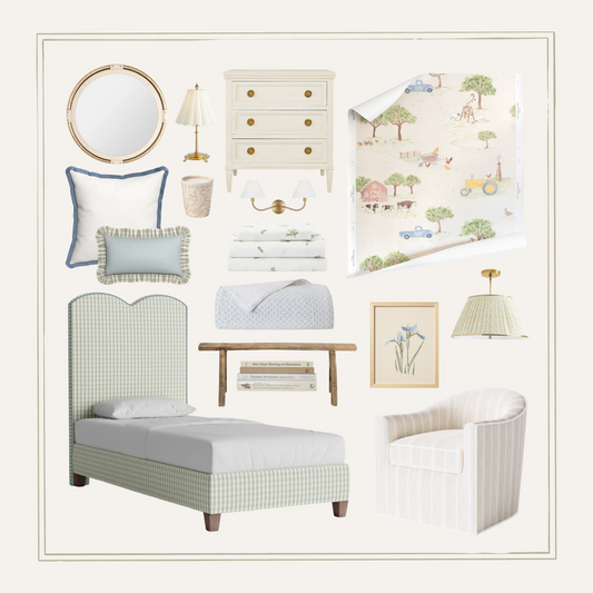 Camden Farm Wallpaper Style Guide - Bedroom