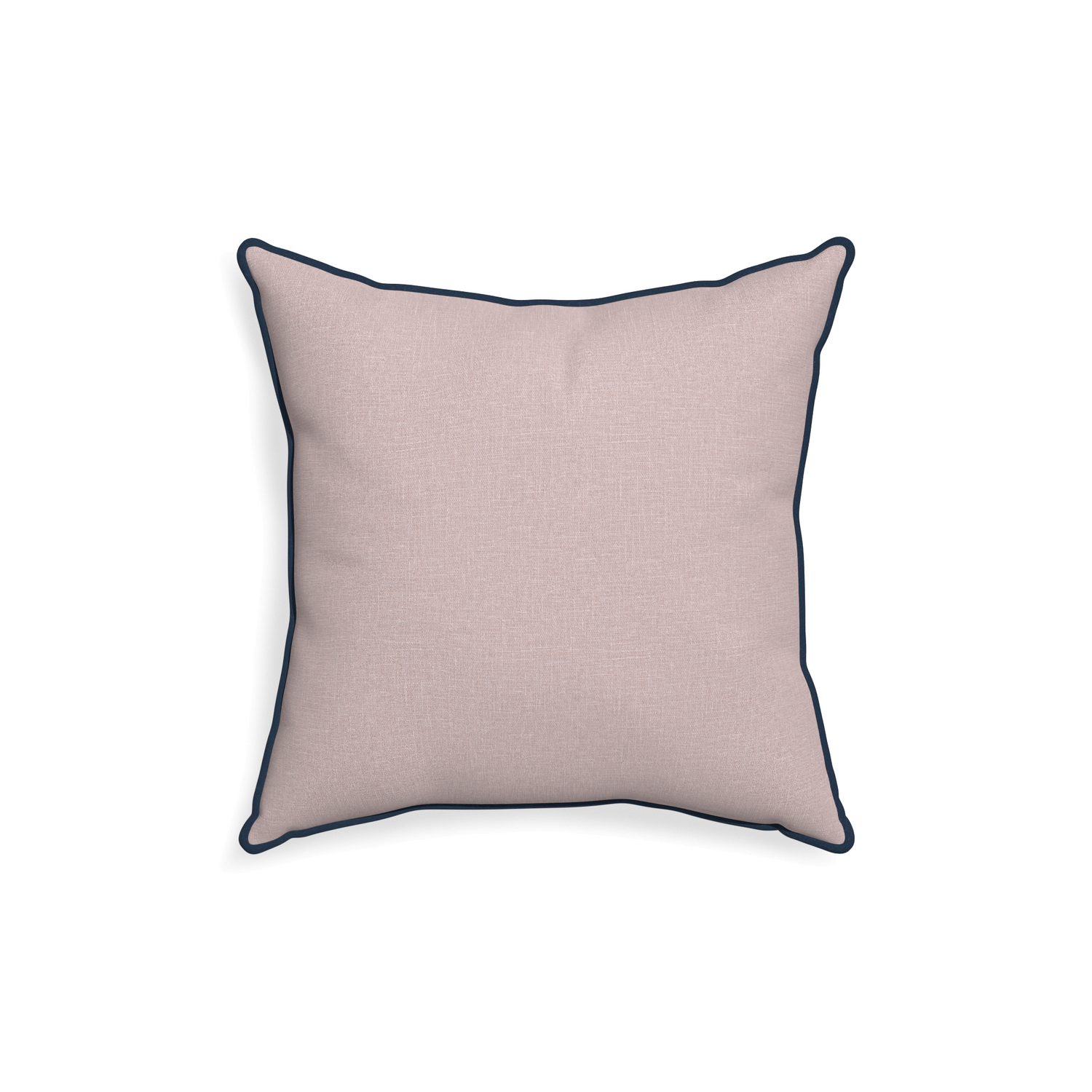 18-square orchid custom mauve pinkpillow with c piping on white background