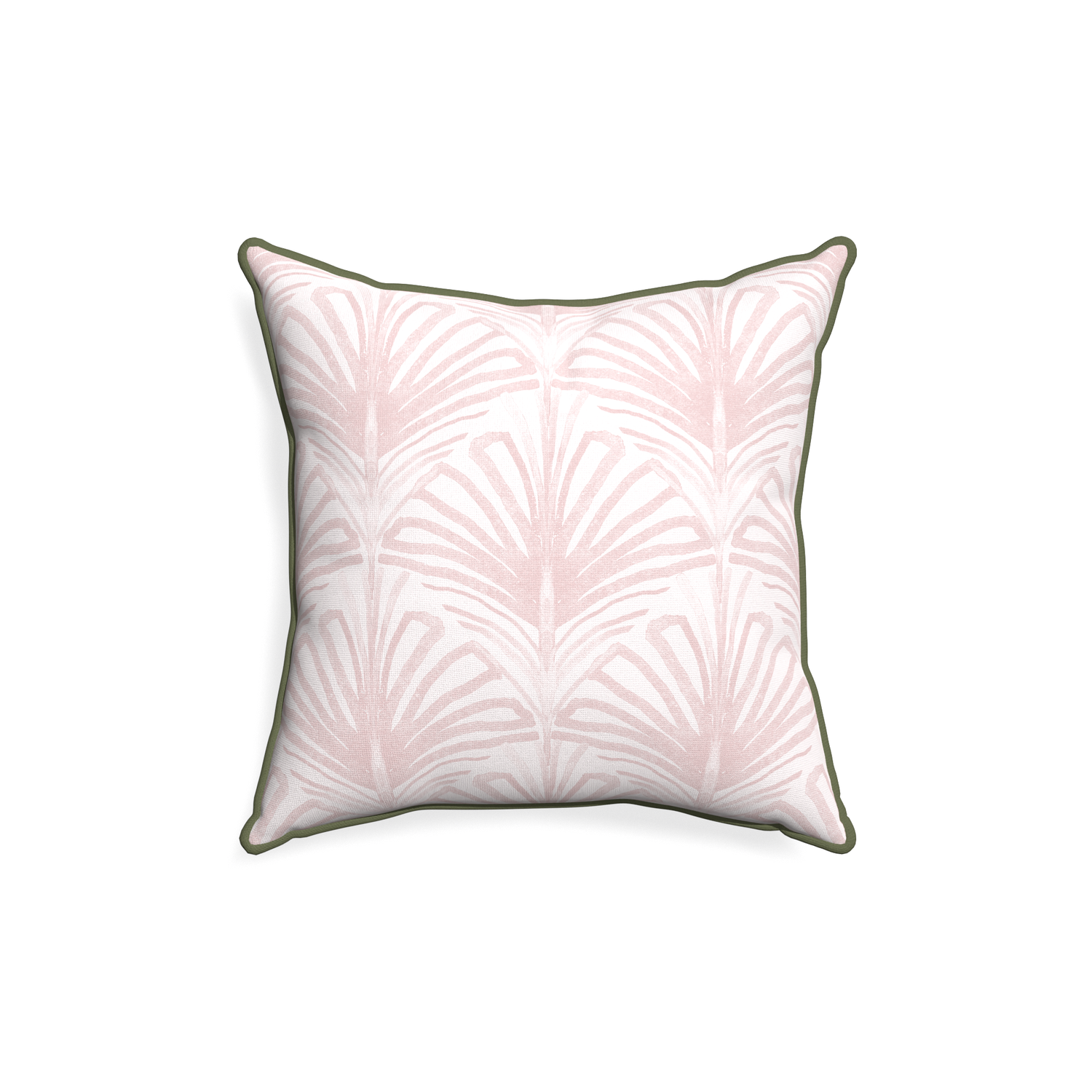 18-square suzy rose custom pillow with f piping on white background