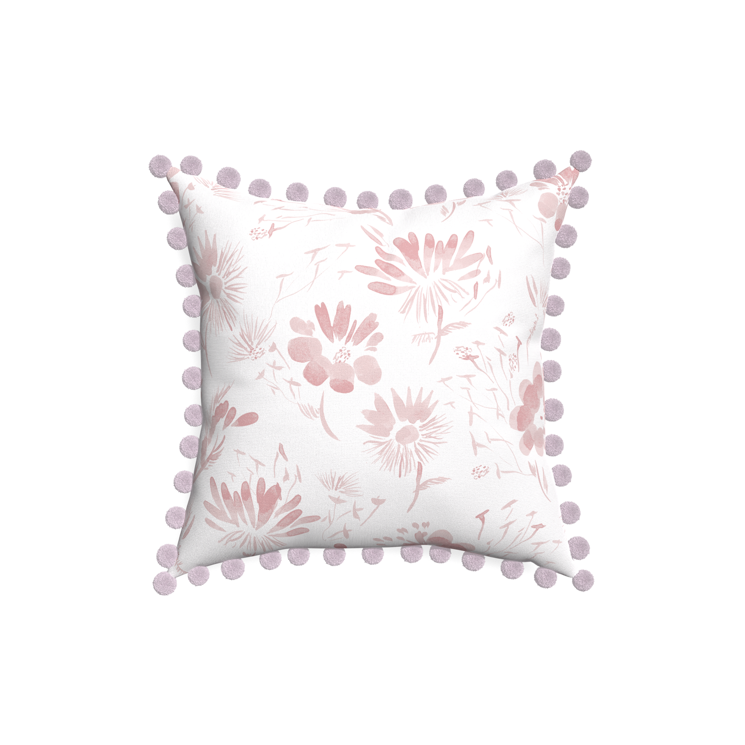 18-square blake custom pink floralpillow with l on white background