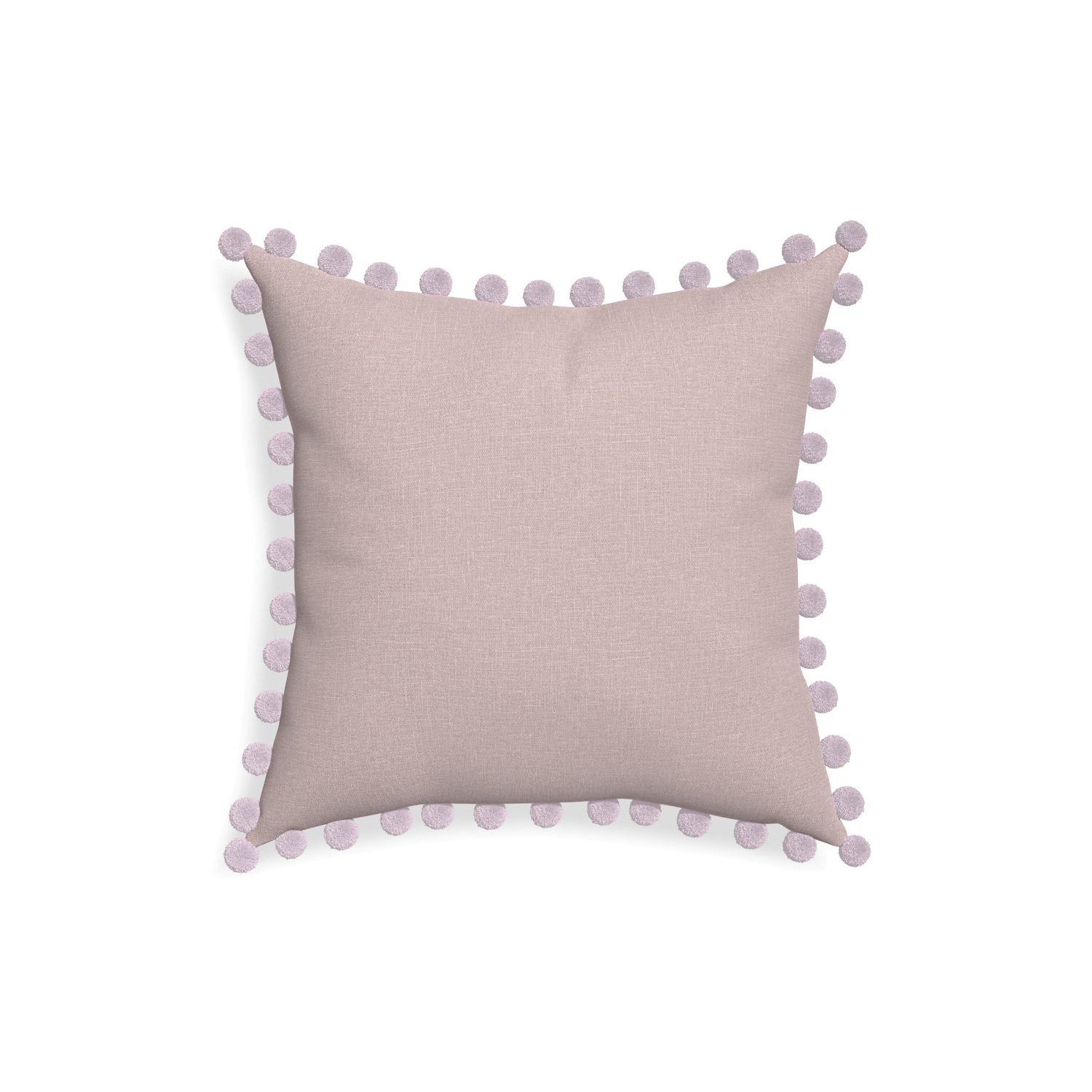 18-square orchid custom mauve pinkpillow with l on white background