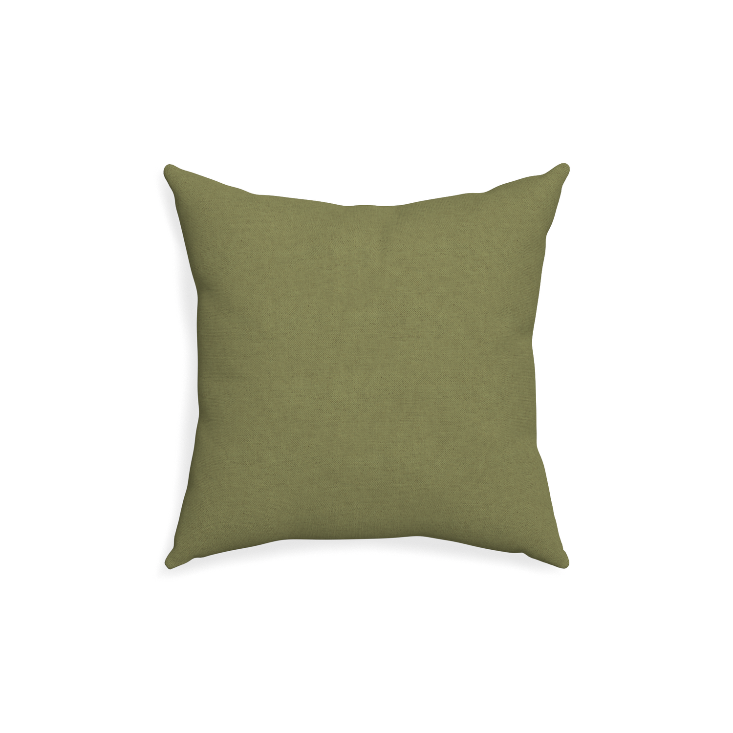 18-square moss custom moss greenpillow with none on white background
