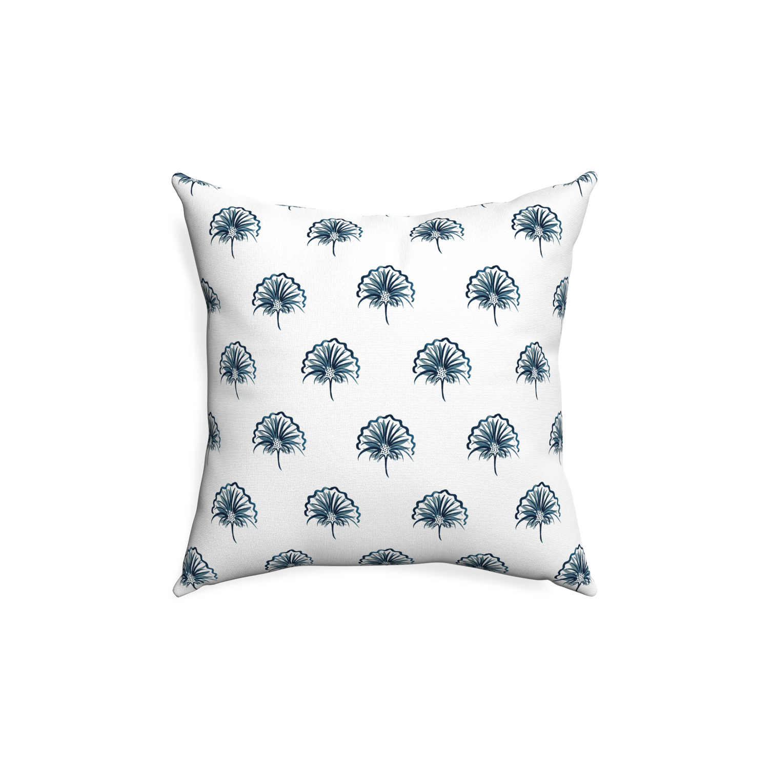 18-square penelope midnight custom floral navypillow with none on white background