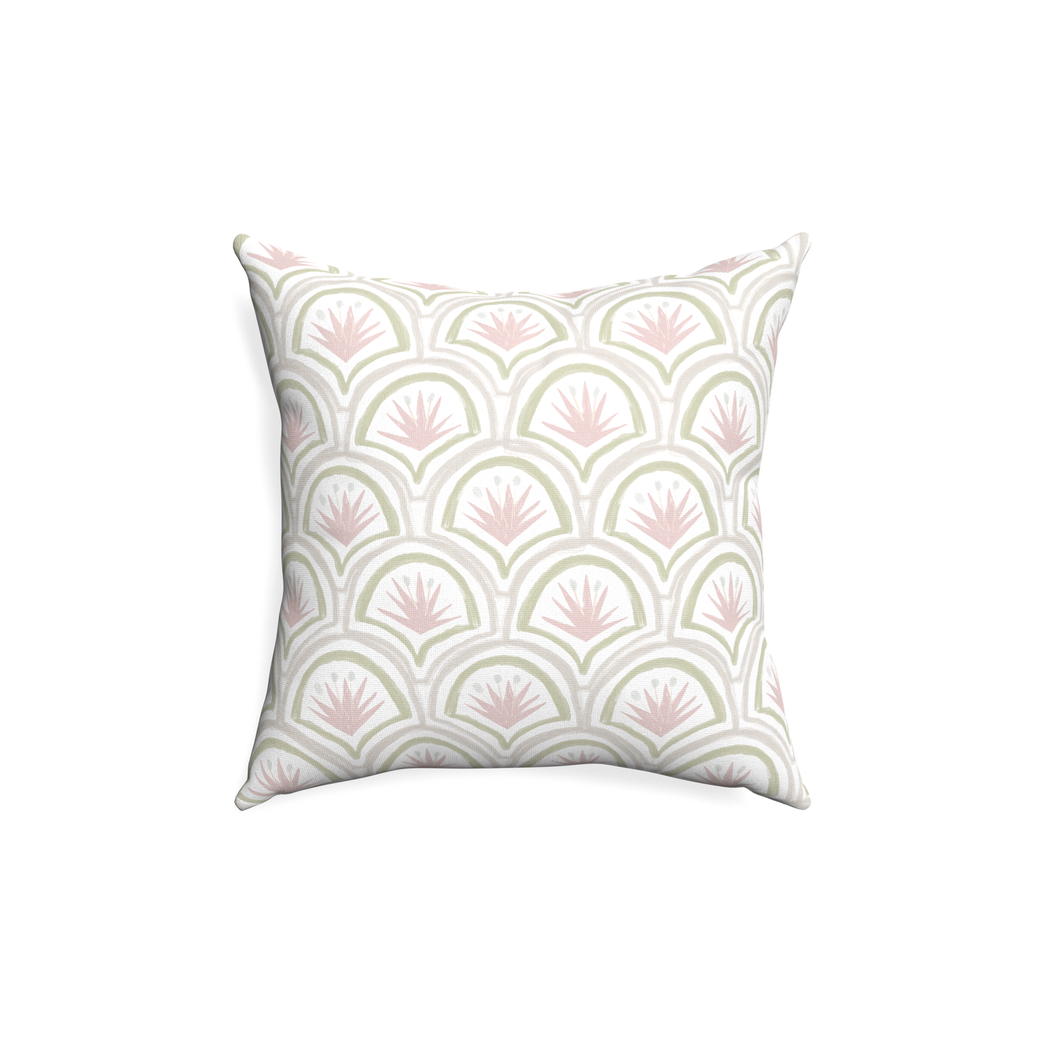 18-square thatcher rose custom pillow with none on white background