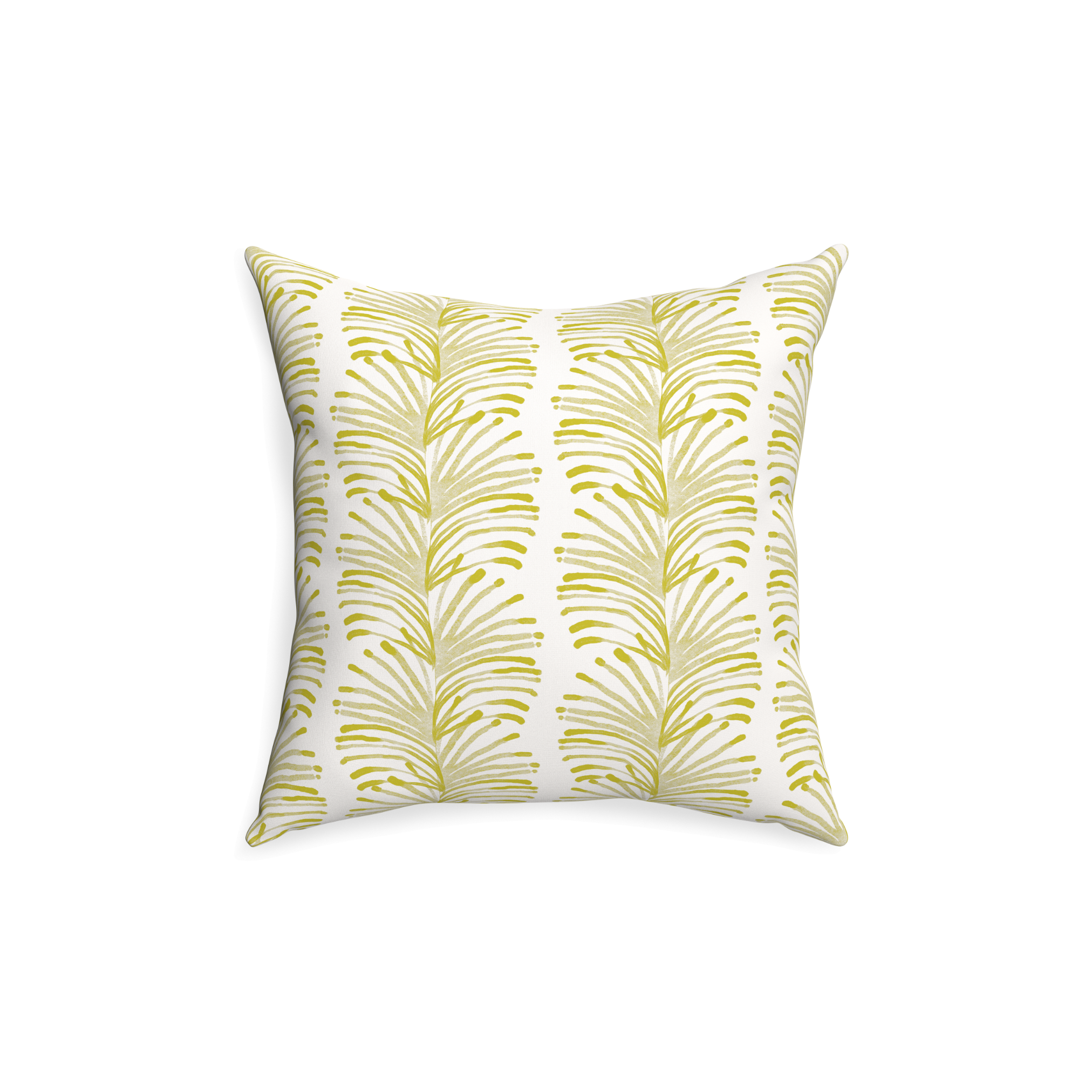 Pillow Printed Cotton Emma Chartreuse Custom - Thumbnail 5
