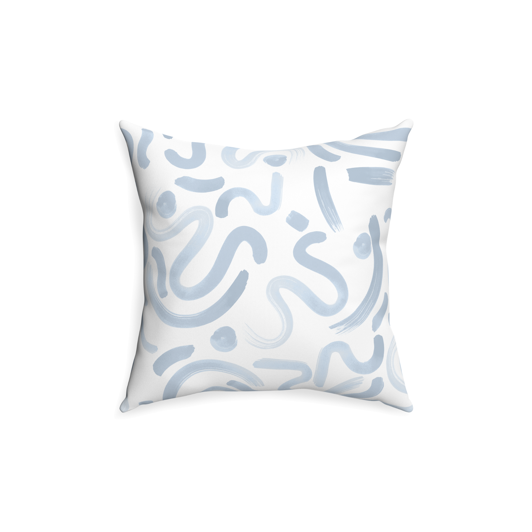 Hockney Sky Printed Cotton Pillow