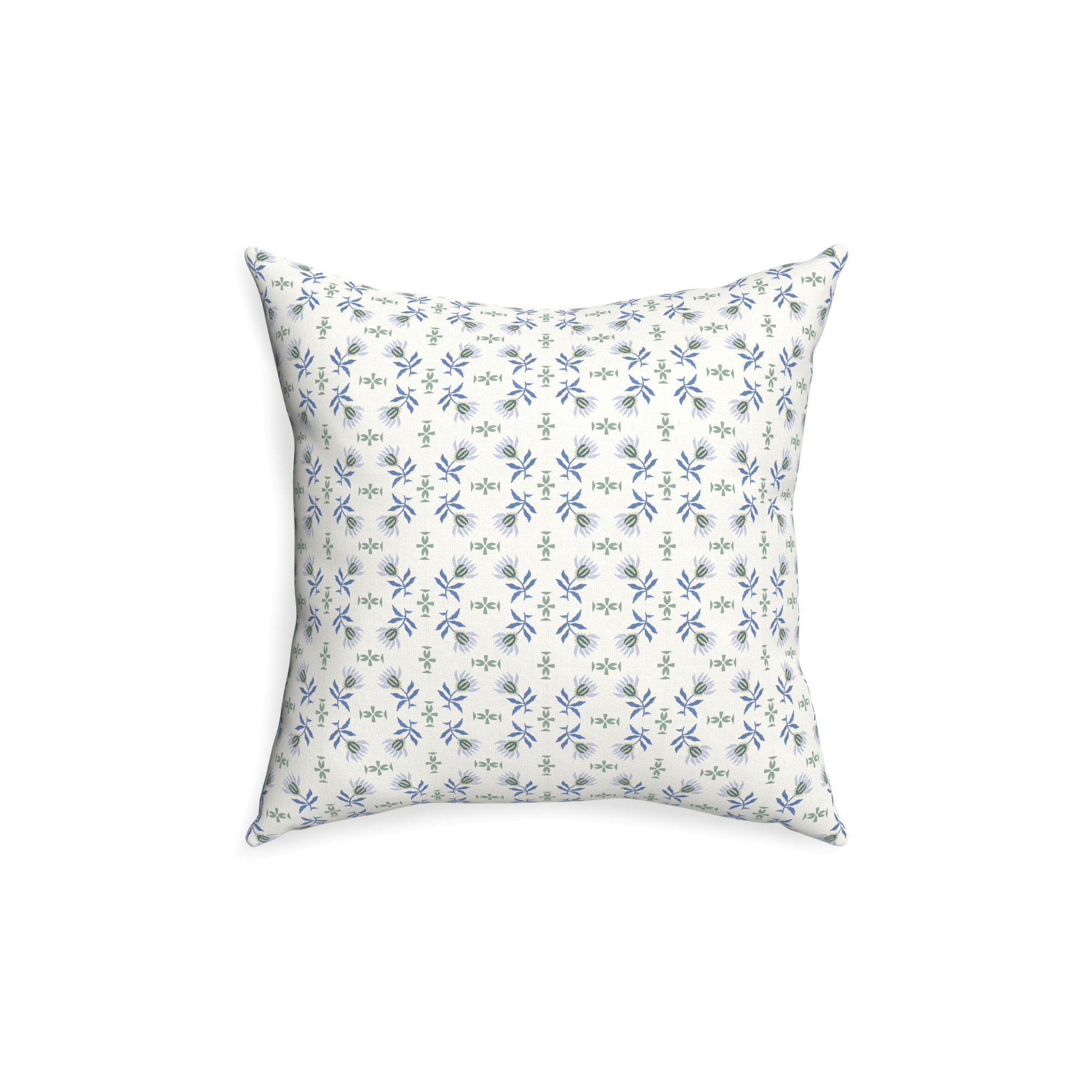 Pillow Printed Cotton Lee Cornflower - Thumbnail 4