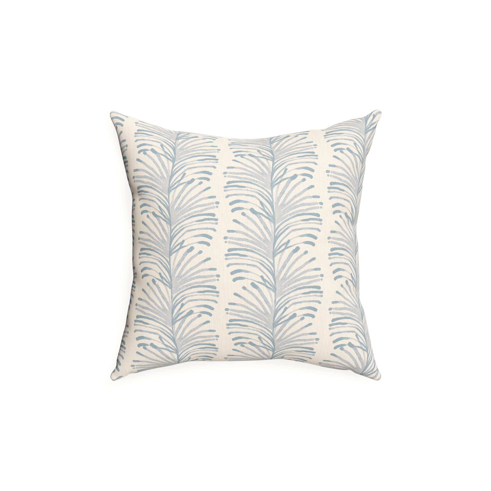 Emma Sky Printed Linen Pillow - Thumbnail 5