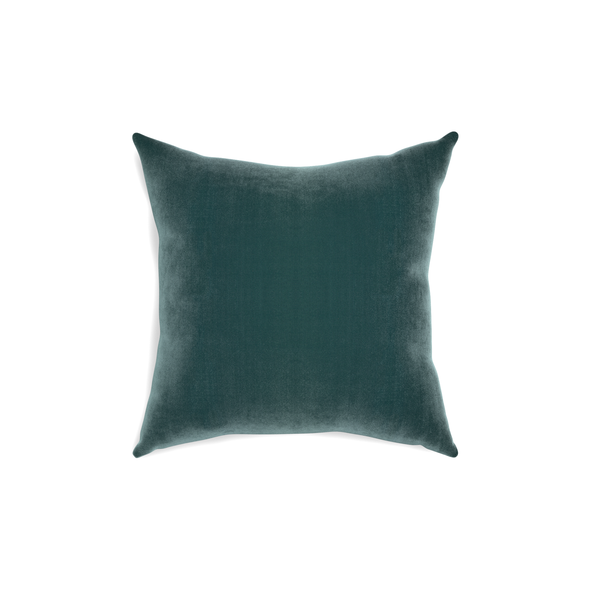 Pillow Solid Velvet Peacock - Thumbnail 4