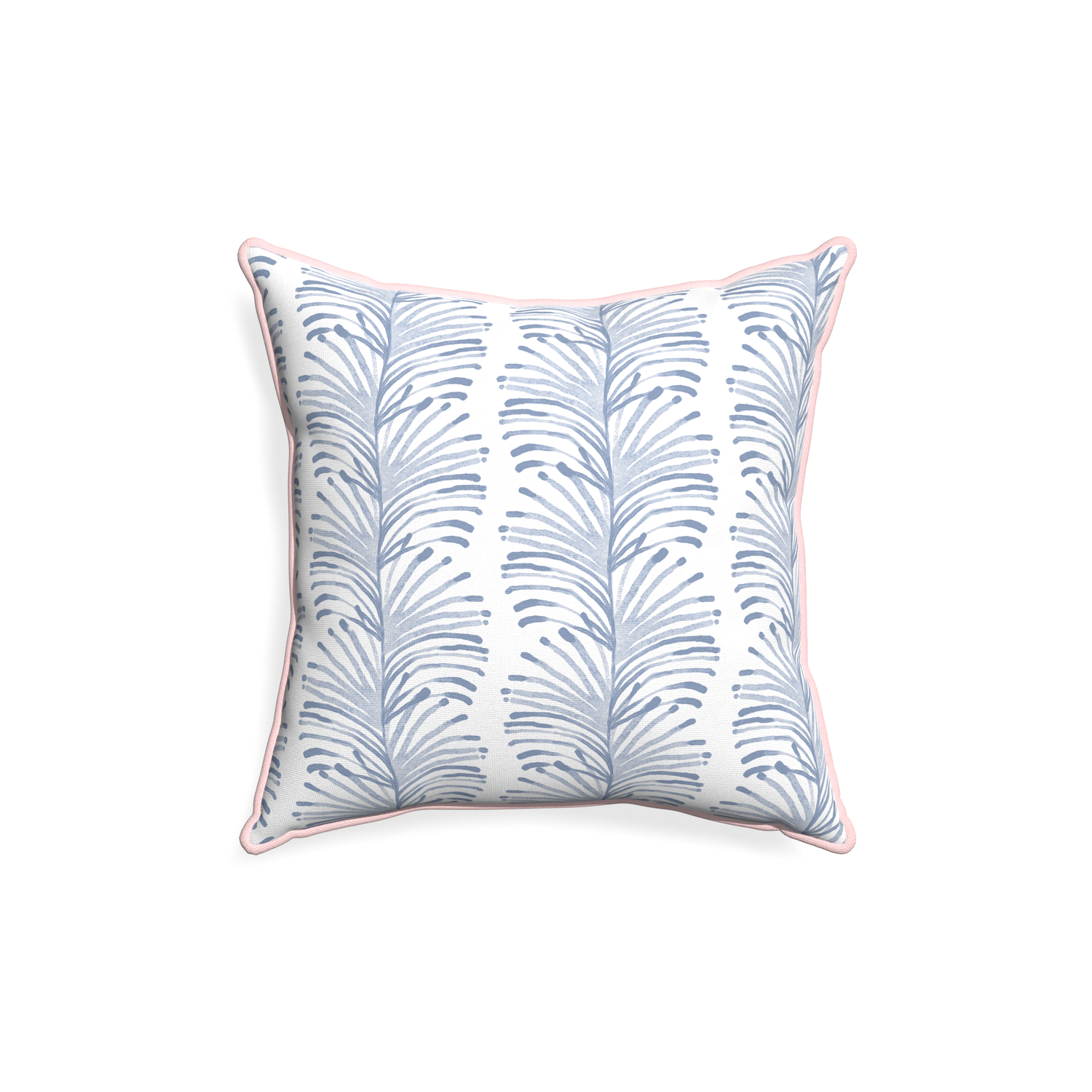 18-square emma sky custom sky blue botanical stripepillow with petal piping on white background