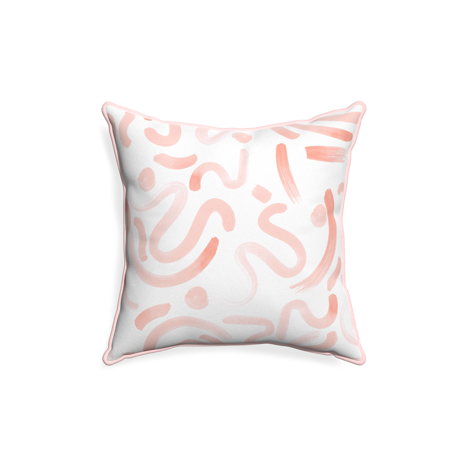 18-square hockney pink custom pink graphicpillow with petal piping on white background