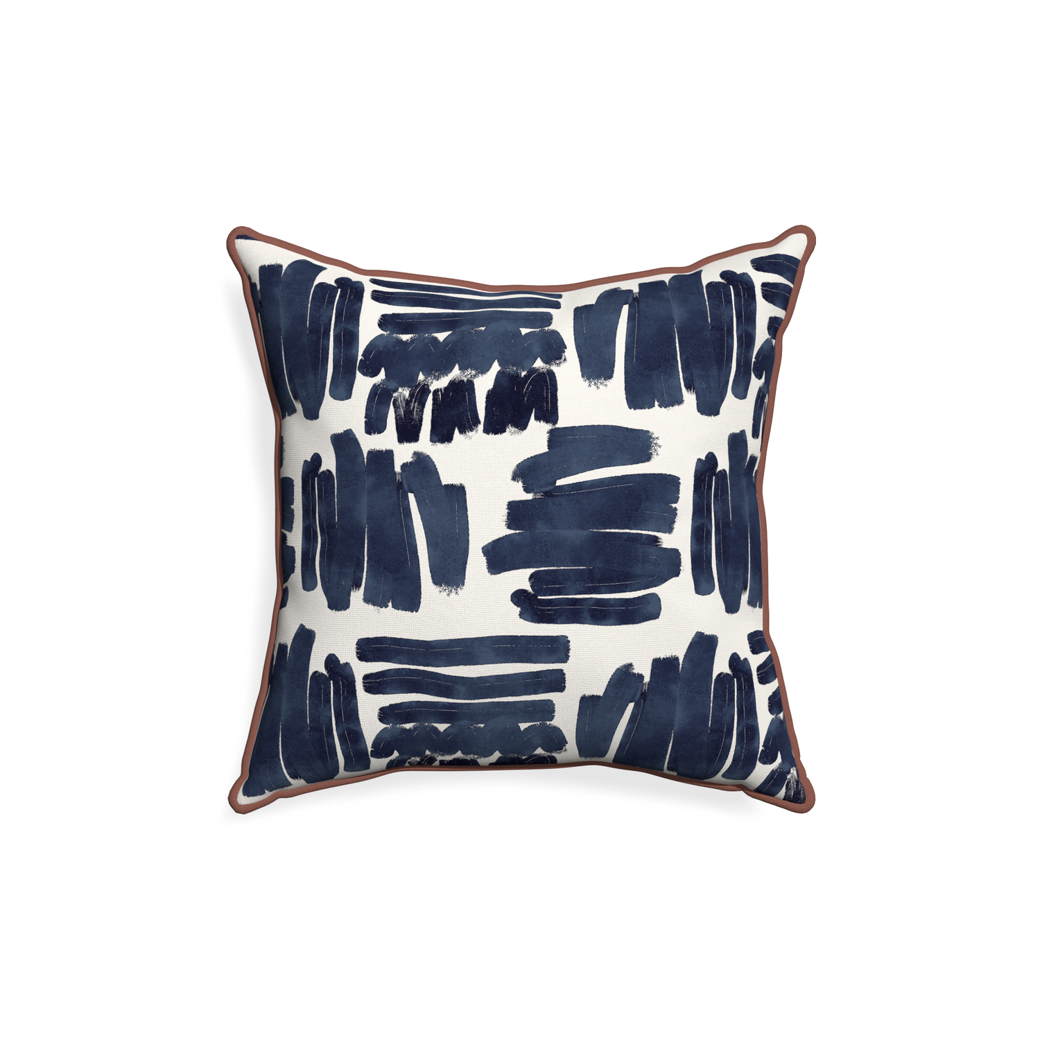 18-square warby custom pillow with w piping on white background