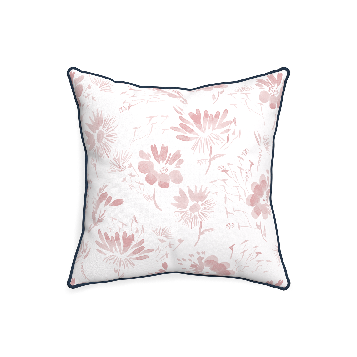 20-square blake custom pink floralpillow with c piping on white background