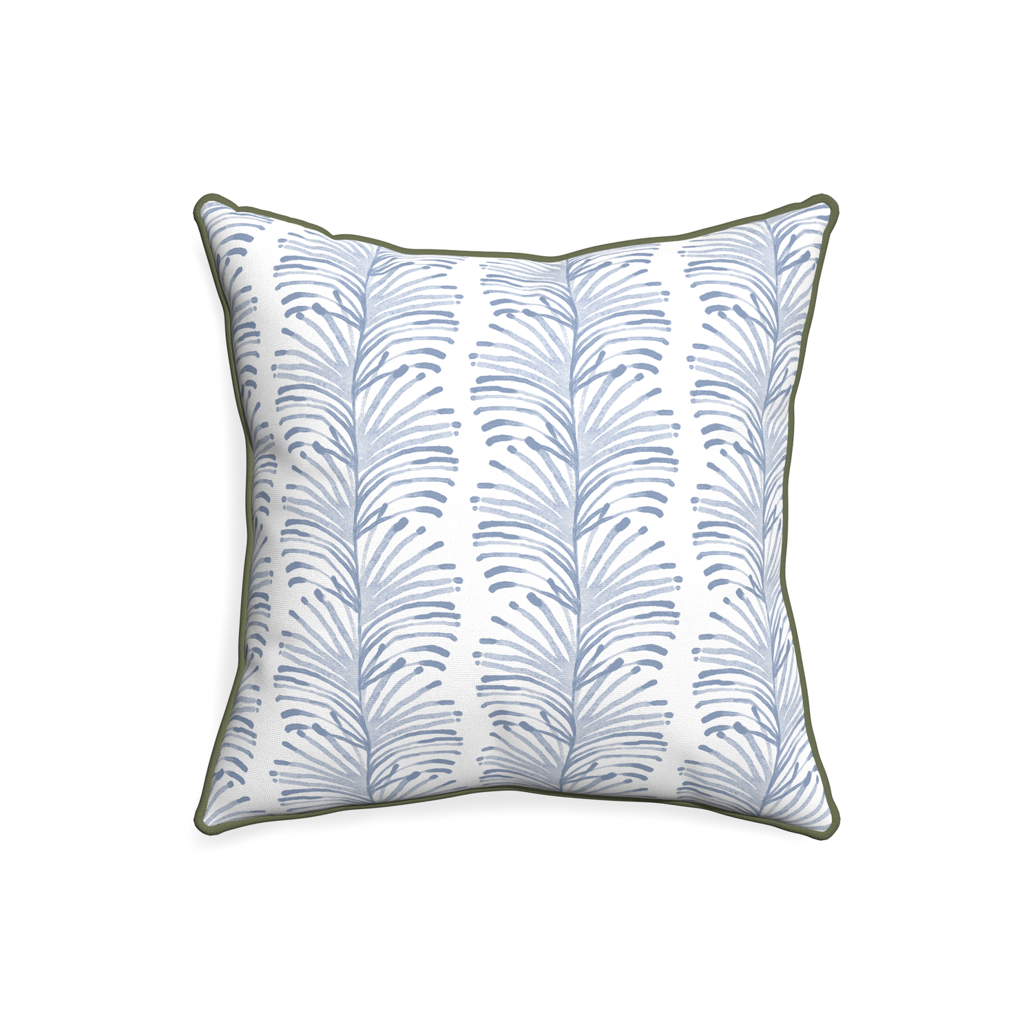 20-square emma sky custom pillow with f piping on white background