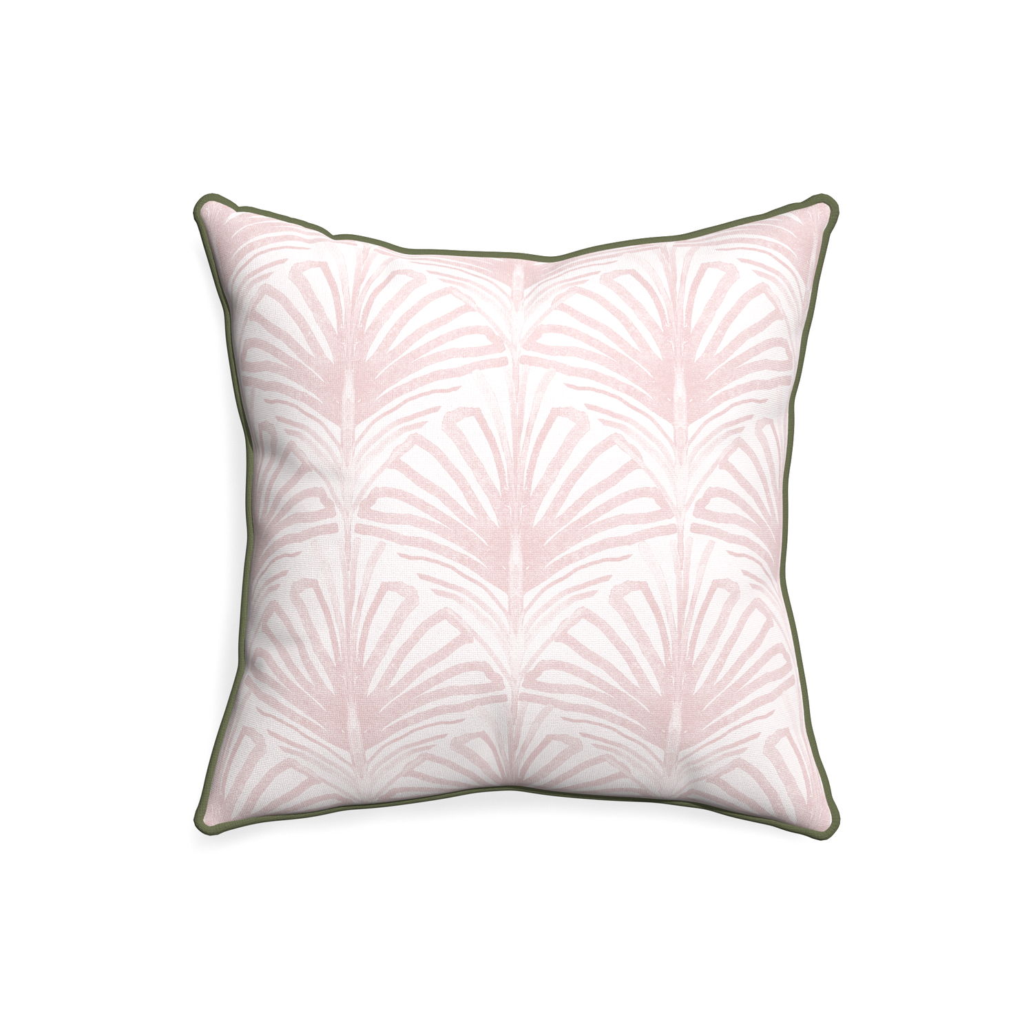 20-square suzy rose custom pillow with f piping on white background