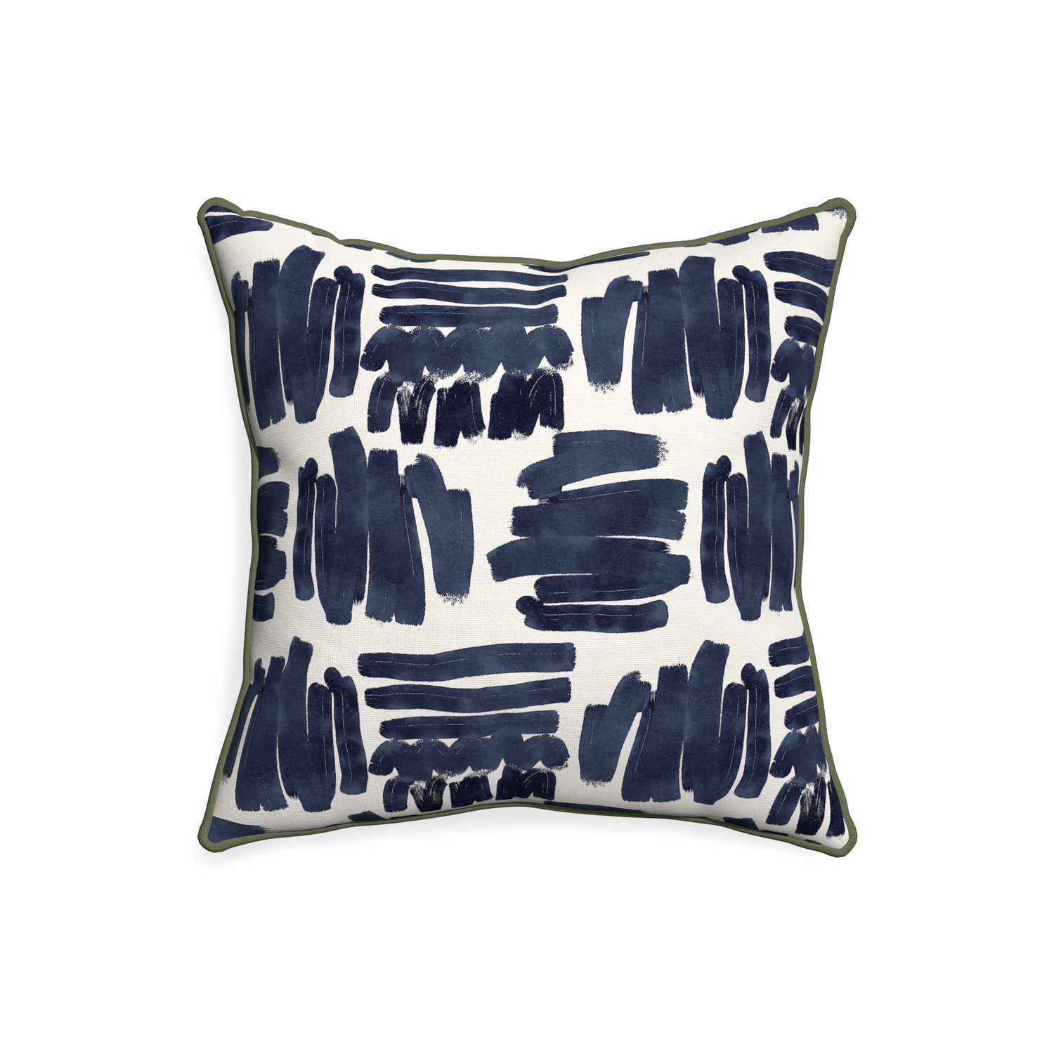 20-square warby custom pillow with f piping on white background