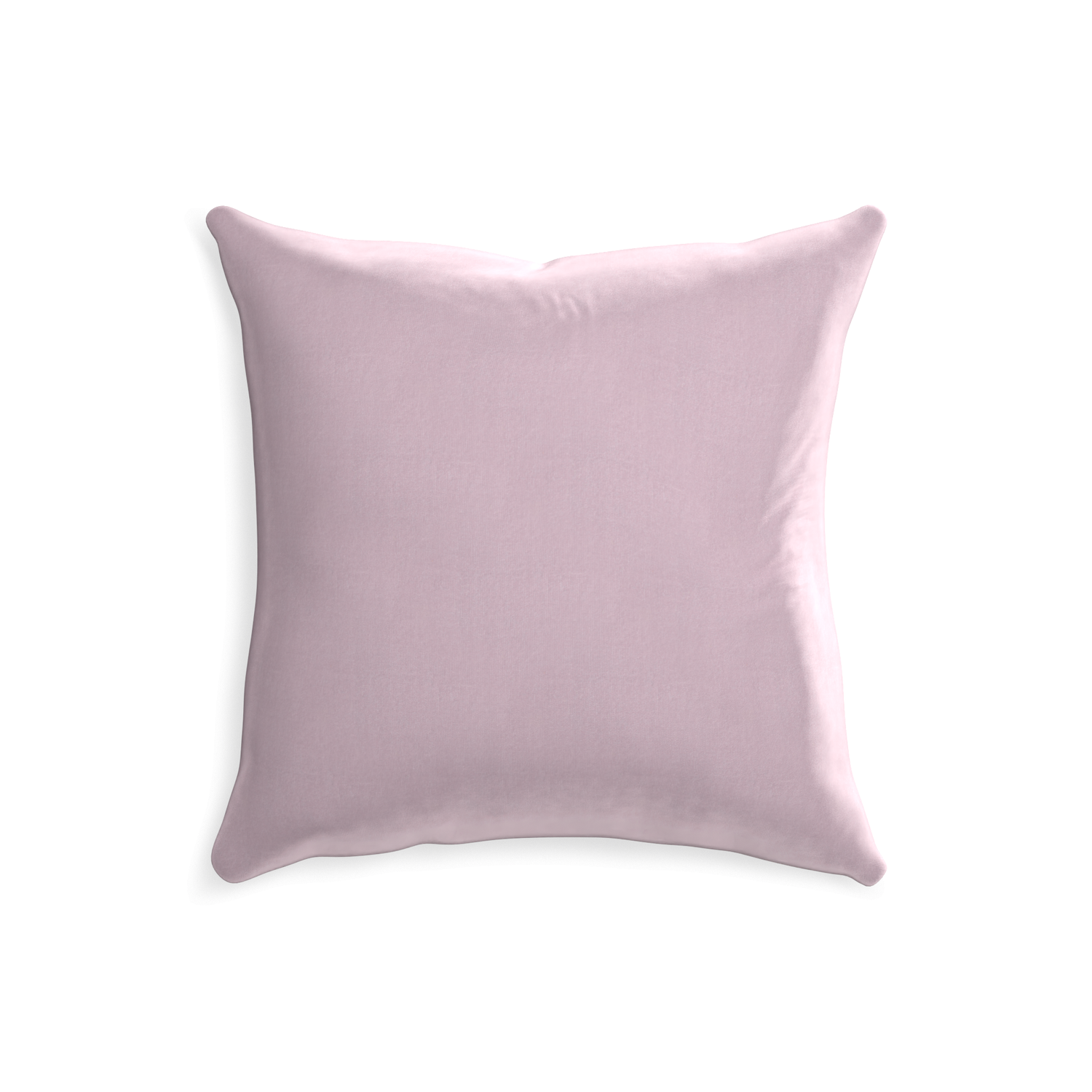 square lilac velvet pillow