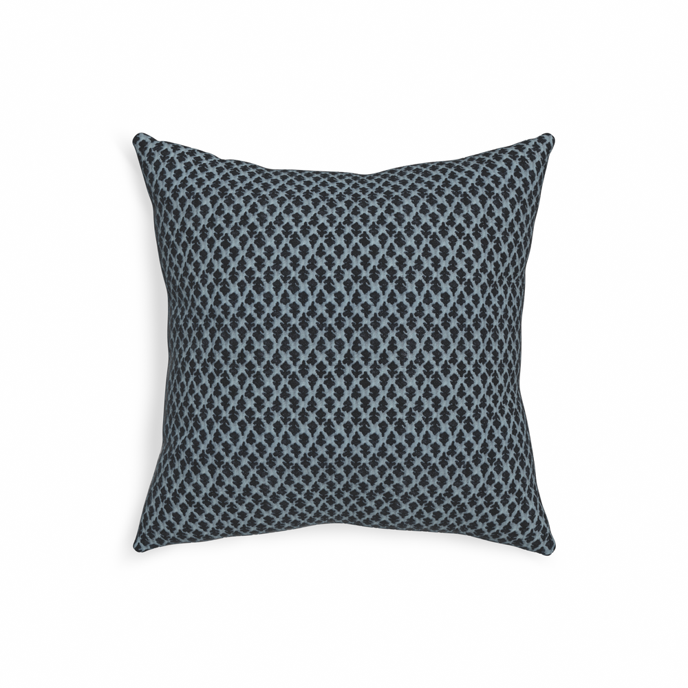 20-square quinn aegean custom pillow with n on white background