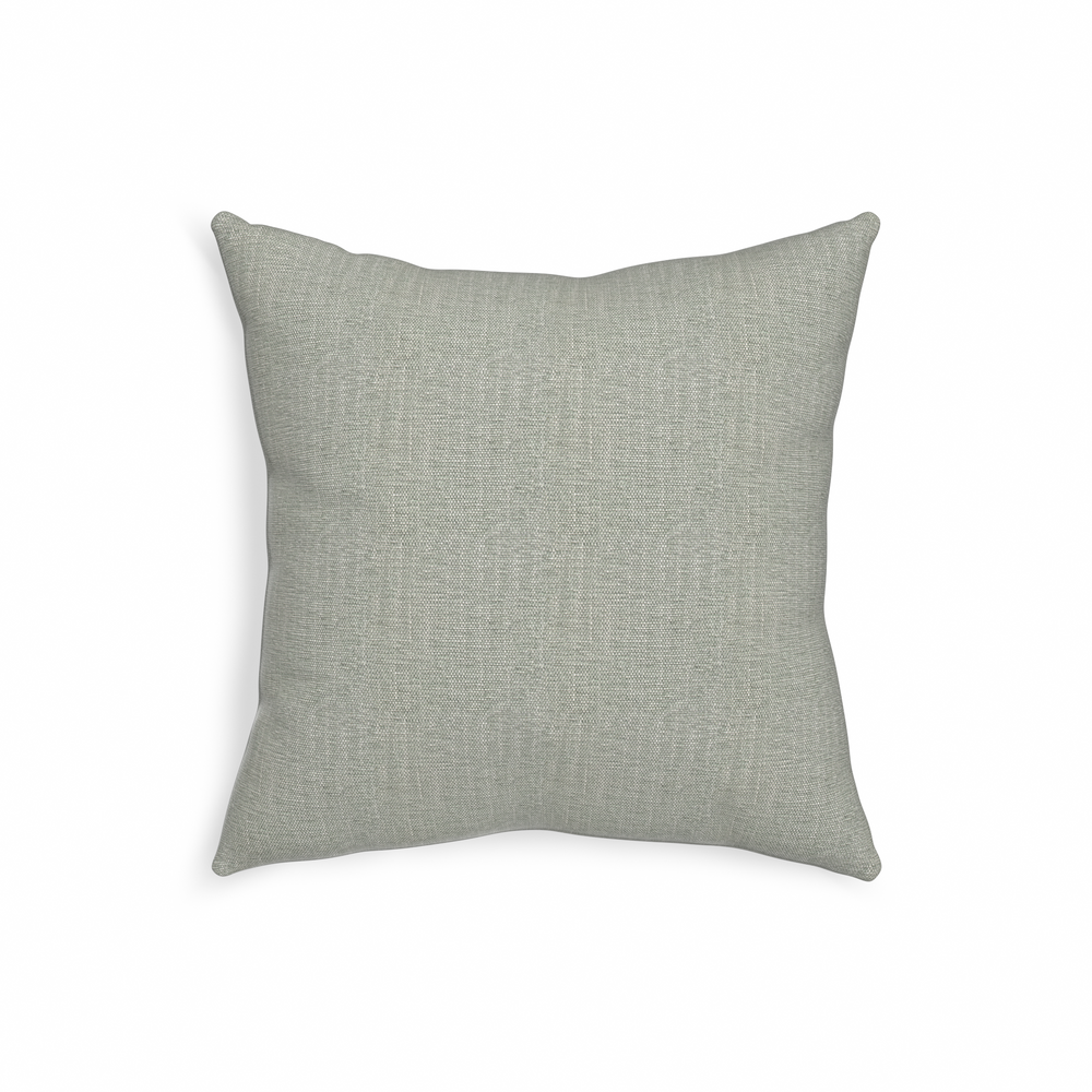 20-square sea salt custom pillow with n on white background