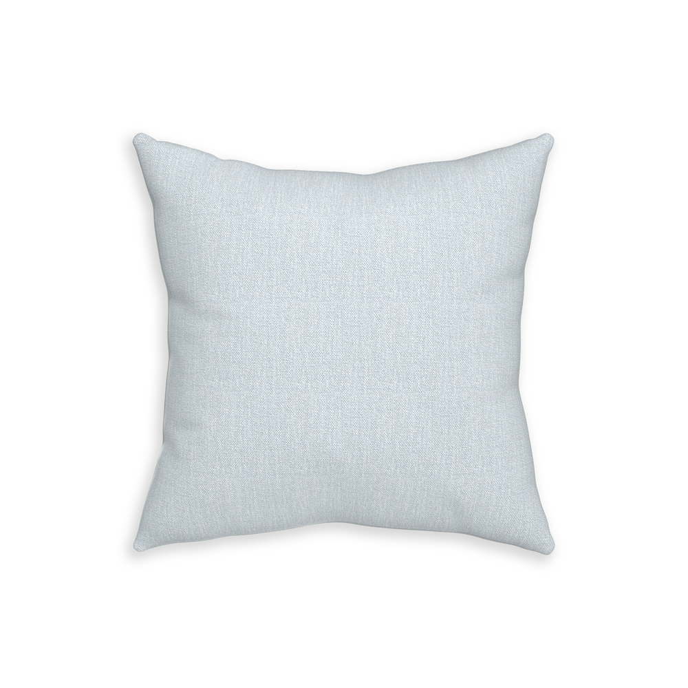 20-square sky custom pillow with n on white background