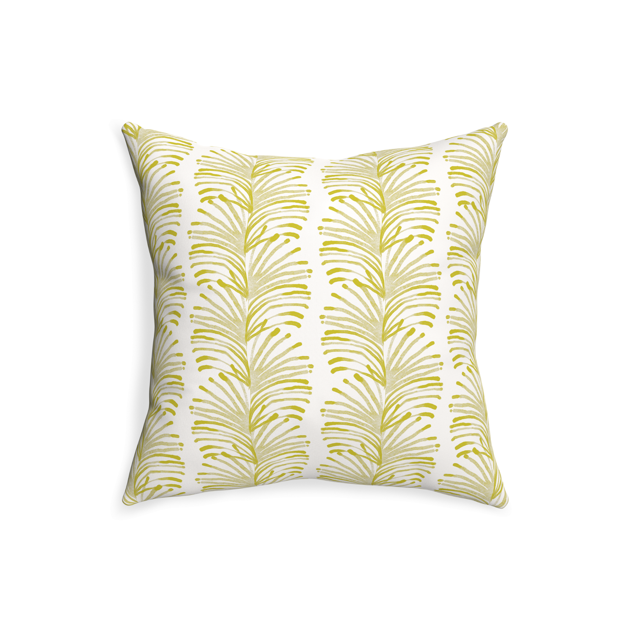 Pillow Printed Cotton Emma Chartreuse Custom - Thumbnail 4