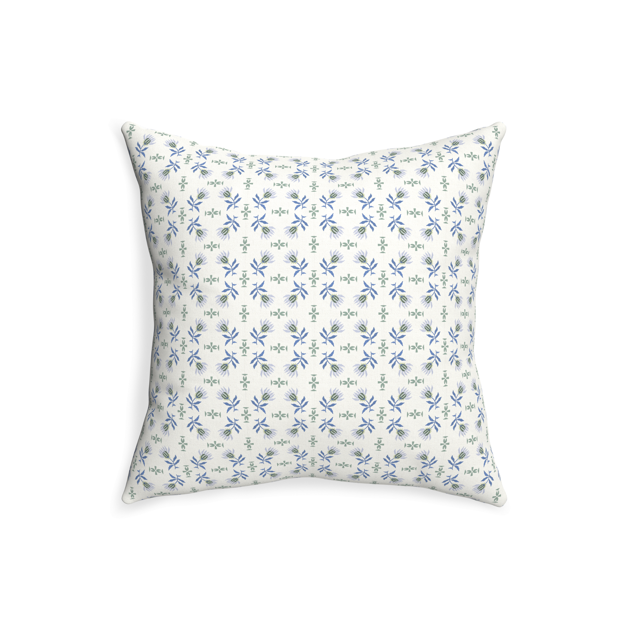 Pillow Printed Cotton Lee Cornflower - Thumbnail 3