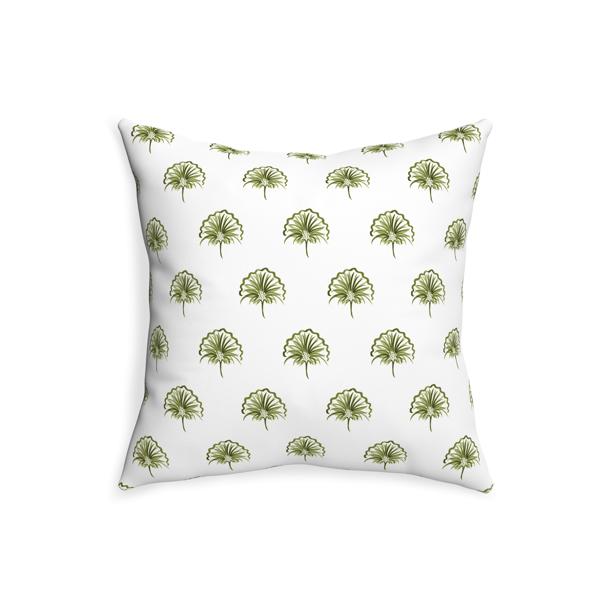Penelope Moss Printed Cotton Pillow