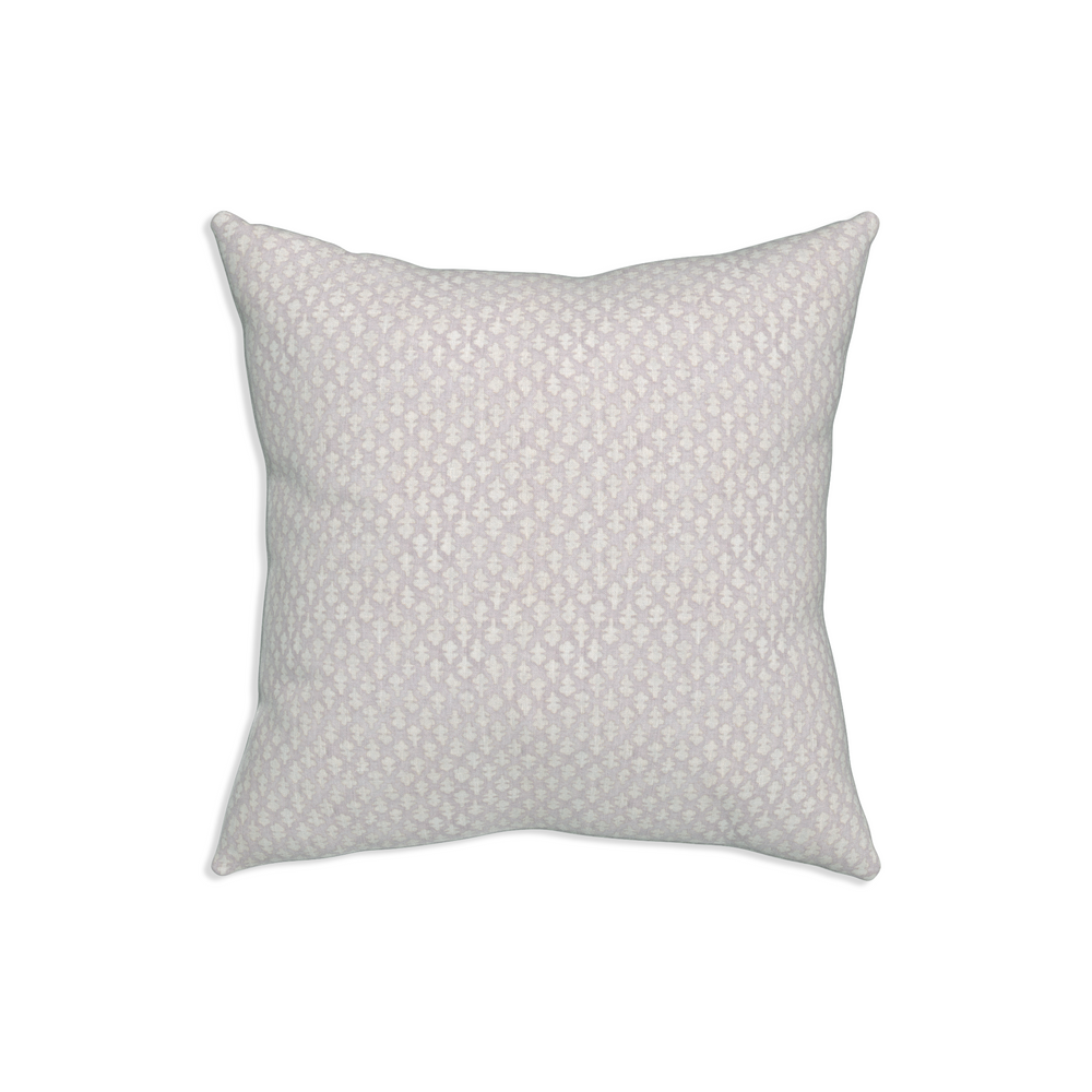 20-square quinn wisteria custom pillow with n on white background