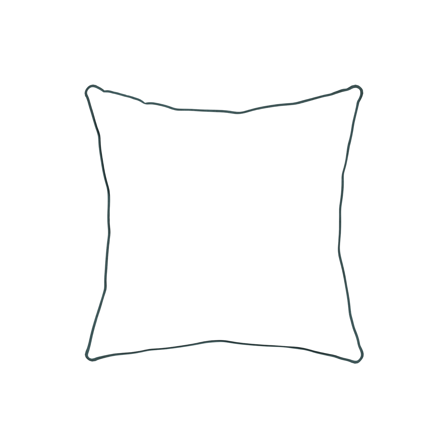 20-square hayes sea salt custom blue geometric pillow with p piping on white background