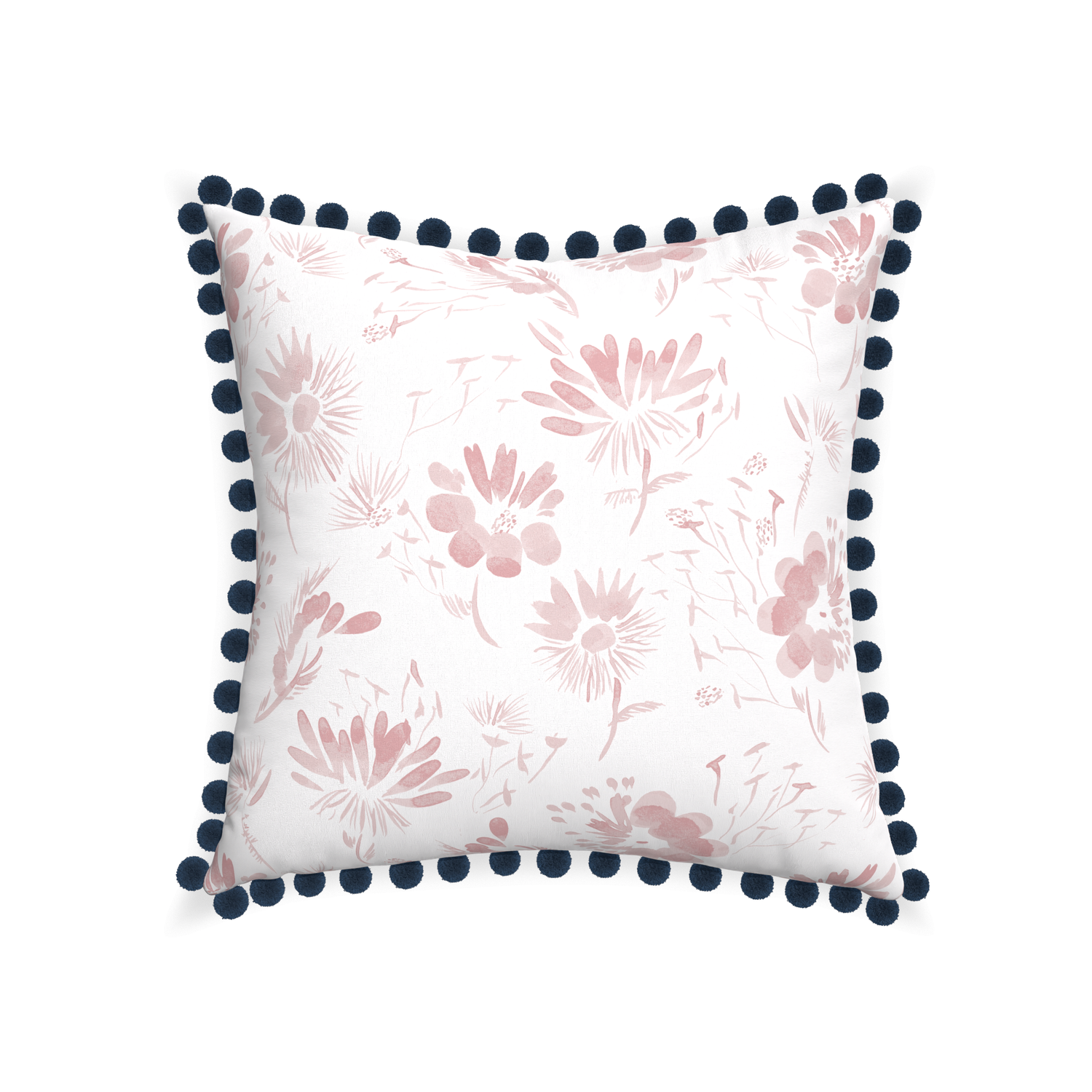 22-square blake custom pink floralpillow with c on white background